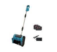 Chasse-Neige Sans Fil,Pelle À Neige À Design Pliant,Souffleur de Neige Électrique,Largeur de Balayage de 30.48 cm (12 Pouces), Efficace pour le Dégivrage Hivernal(2x20V)