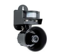 BLANKO distributeurs Oiseaux-moineaux, des Pigeons avec détecteur IRP 12v, Noir