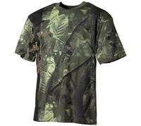 CHASSE PÊCHE TRAPPEUR CAMOUFLAGE CAMO ALBUMS HOMMES T-SHIRT RÉEL ARBRE VERT TEE