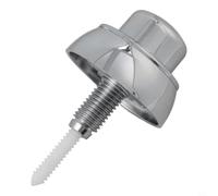 Chasse pour siamp pour optima 49 ABS Chrome Simple Chasse pour(B) | Compatible Siamp Optima 49, finition chrome élégante, matériau ABS robuste, bouton poussoir facile
