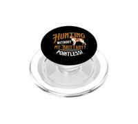 Chasse sans ma Bretagne Pointless - Épagneul Breton PopSockets PopGrip pour MagSafe