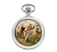 Chasse sur Le Fossé Montre de Poche Chasseur Intégrale