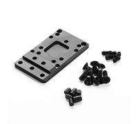 Chasse Visière Cloche Socle de Plaque de Cloche Universel Viseur Point Rouge Optique Montage Fixe-Plaque de Cloche Socle