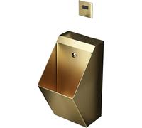 Chasse WC automatique sans contact en acier inoxydable - Capteur d'urinoir mural pour une meilleure hygiène et commodité dans les toilettes publiques