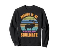 Chasser Est Mon Âme Sœur Style Vintage Sweatshirt