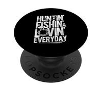 CHASSER, PÊCHER ET Aimer Everyday Outdoor Lifestyle PopSockets PopGrip Adhésif