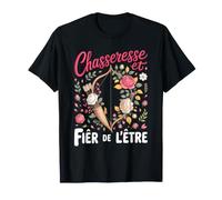 Chasseresse Et Fière De Lêtre Archère Nature T-Shirt