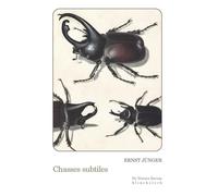 Chasses subtiles - Ernst Jünger - Klincksieck - broché - Roman