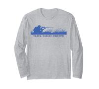 Chasseur Cerf Chasse Suivre Cibler Triompher Forêt Cadeau Manche Longue