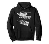 Chasseur Chasseur Tigre Sd.Kfz. 186 Allemand Wehrmacht WW 2 Sweat à Capuche