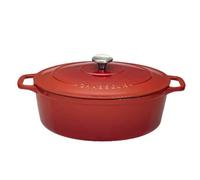 CHASSEUR Cocotte en fonte ovale 29 cm Rubis - Sublime