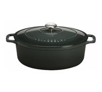 Cocotte ovale mélèze 29 cm - Chasseur - Vert - Fonte vert G