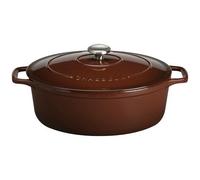 Chasseur - Cocotte Ovale En Fonte Émaillée 29cm Marron Foncé Puc472979