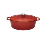 Chasseur - Cocotte Ovale En Fonte Émaillée 33cm Rubis Puc 473358