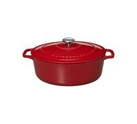 Chasseur Cocotte ovale, rouge piment, 29 cm