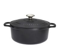 Cocotte ronde 18 cm noir - - Noir - Fonte