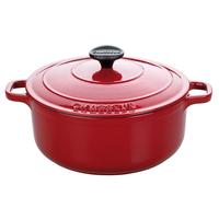 chasseur cocotte ronde en fonte émaillée 24cm rubis sublime puc472458
