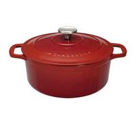 Chasseur Cocotte ronde en fonte émaillée 26 cm rubis sublime - puc472658