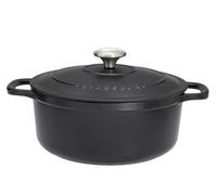 Cocotte ronde 18 cm noir - - Noir - Fonte
