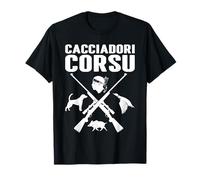 Chasseur Corse | Cacciadori Corsu | Sanglier Canard Bécasse T-Shirt