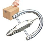 Chasseur court Phillips, poche en métal minuscule tournevis à tête plate de cacciavit - outils de réparation robustes tournevis deux utilisations pour démonter la livraison express