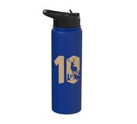 Chasseur De Cerf Du 10e Anniversaire Chasse Au Cerf Du 10e Stainless Steel Insulated Water Bottle