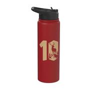 Chasseur De Cerf Du 10e Anniversaire Chasse Au Cerf Du 10e Stainless Steel Insulated Water Bottle