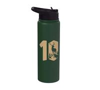 Chasseur De Cerf Du 10e Anniversaire Chasse Au Cerf Du 10e Stainless Steel Insulated Water Bottle