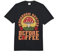 Chasseur de Champignons Avant de cultiver Le café MushroomChasseur de Champignons Comfort Colors Adult Heavyweight T-Shirt