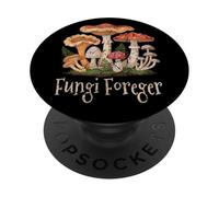 Chasseur de Champignons butineur mycologie forêt Nature Bois PopSockets PopGrip Adhésif