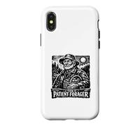 Chasseur de Champignons Chasseur The Patient Forager Coque pour iPhone X/XS