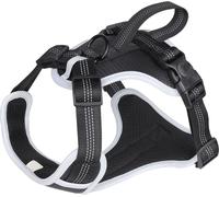 Chasseur de chiens, réflecteur, résistant aux explosions, en noir, taille XL, idéal pour des soins de longue durée avec le chien, 27,5-45 kg
