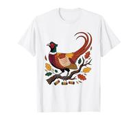 Chasseur De Faisans avec Chien Vizsla Chasse Faisan Gibier D T-Shirt