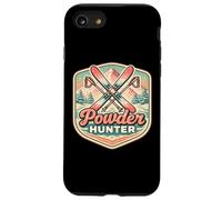 Chasseur de Poudre Femme skieuse Amateur de Ski Fille Voyage Neige Coque pour iPhone SE (2020) / 7/8