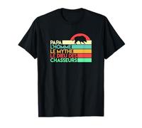 Chasseur de sanglier fête des pères chasse papa battue papy T-Shirt