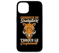 Chasseur De Sangliers Traque Le GrogneMent Saison De Chasse Coque pour iPhone 13