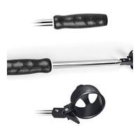 Chasseur de sphères de golf à poignée ergonomique comprenant une extension télescopique et une structure pliable pour un rangement facile et une utilisation fine sur les voies de communication