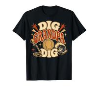 Chasseur de trésors Dig Papy Dig T-Shirt