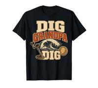 Chasseur de trésors Dig Papy Dig T-Shirt