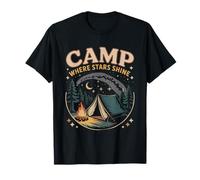Chasseur De Voie Lactée Ciel Noir Nocturne T-Shirt