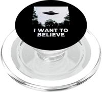 Chasseur d'OVNI Extraterrestre Vaisseau Spatial extraterrest PopSockets PopGrip pour MagSafe