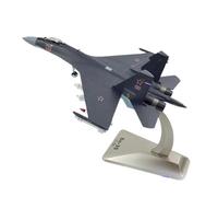 Chasseur en Alliage À Échelle 1/72 pour Sukhoi SU-35, Modèle d'avion Multi-Chasseur, Avion SU35 De L'armée De L'air Russe(Gray SU-35)