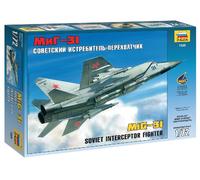 Chasseur Intercepteur Mig-31 Soviétique Maquette En Plastique 1:72 ZVEZDA 7229