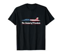 Chasseur Militaire américain Patriotique - Bruit de la liberté T-Shirt