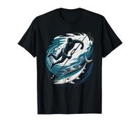 Chasseur sous Marin Poisson Chasse Marine Fusil Harpon T-Shirt