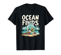 Chasseur Tresors Plage Passion Ocean Finds T-Shirt