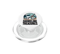 Chasseur Tresors Plage Passion Shoreline Treasures PopSockets PopGrip pour MagSafe