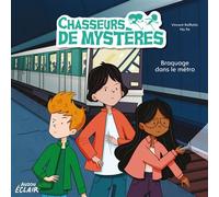 Chasseurs de mystères - Braquage dans le métro - Ma Pe - Auzou - Livre audio - Roman cadet