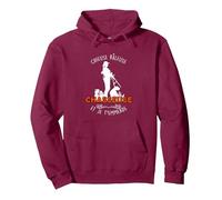 Chasseuse Chieuse Et Râleuse Humour Femme Chasse Sweat à Capuche, Unisexe pour Adultes, Marron, L