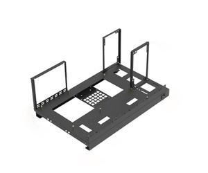 Châssis à cadre ouvert - Banque d'essai PC, rack vertical | Support de carte mère à flux d'air élevé, conception de boîtier vertical, plate-forme d'overclock créative, boîtier en aluminium robuste